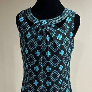 Magnolia Grace Sleeveless Jersey Sheath Dress